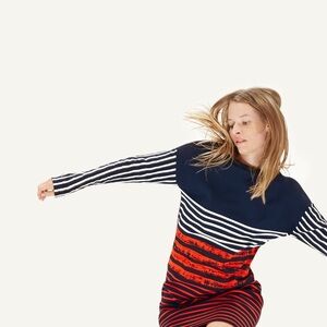 Petit Bateau + Cedric Charlier Dress Size M